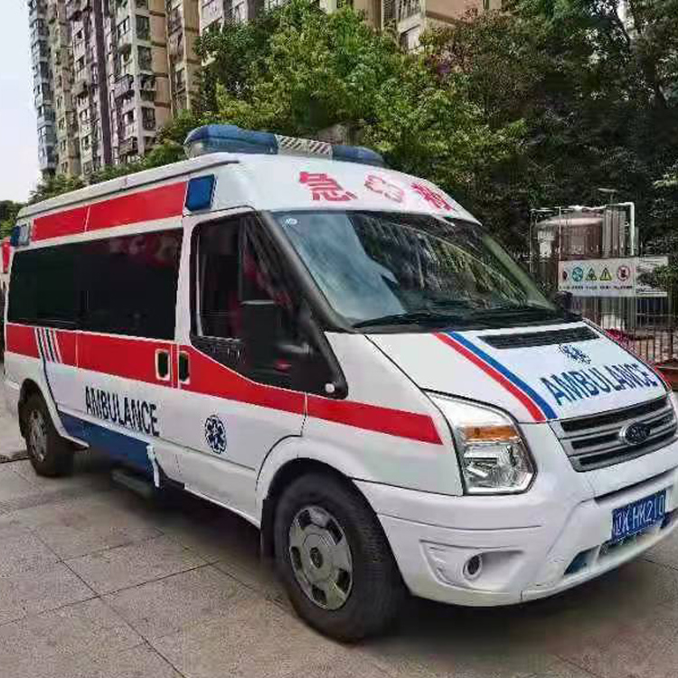 沙湾长途救护车护送病人返乡